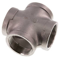 Rp 1 1/2'' Femelle Acier Inoxydable Croix 16 Bar