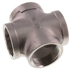 Rp 1 1/2'' Femelle Acier Inoxydable Croix 16 Bar