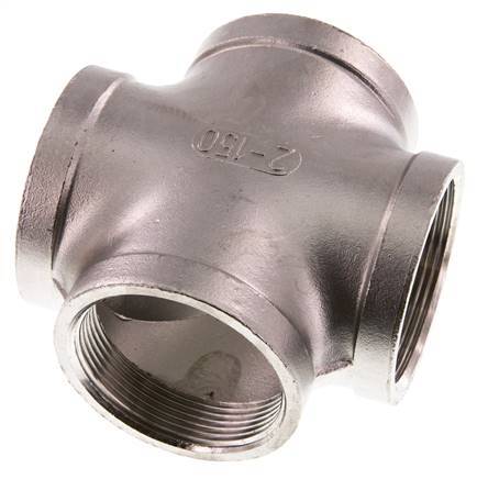 Rp 2'' Female Stainless steel Cross 16 Bar