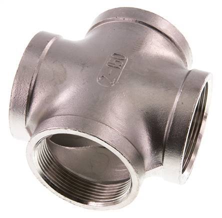 Rp 2'' Female Stainless steel Cross 16 Bar