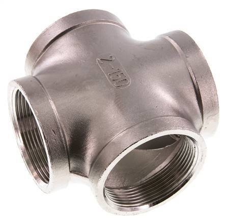 Rp 2'' Femelle Acier Inoxydable Croix 16 Bar