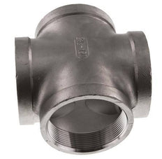 Rp 2 1/2'' Femelle Acier Inoxydable Croix 16 Bar
