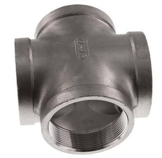 Rp 2 1/2'' Femelle Acier Inoxydable Croix 16 Bar
