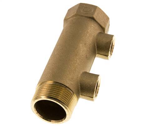 G 1 1/4'' x 2xG 1/2'' F/M/F Brass Distributor pipes 10 Bar