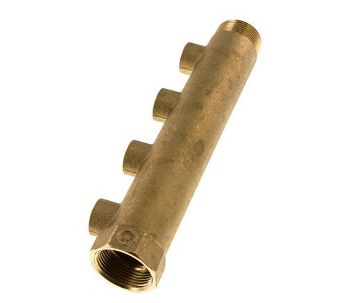 G 1 1/4'' x 4xG 1/2'' F/M/F Tuyaux de distribution en laiton 10 Bar