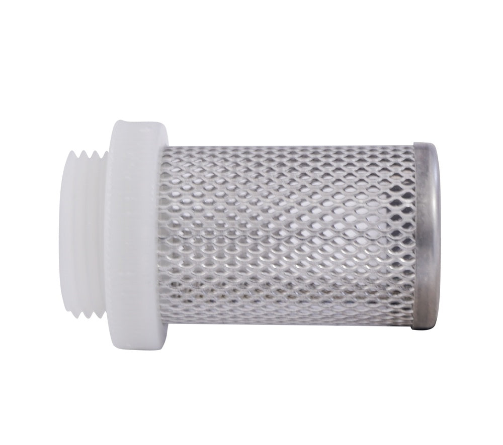 G 1 1/2'' Stainless steel/nylon Suction Strainer 1.2 mm Mesh [2 Pieces]