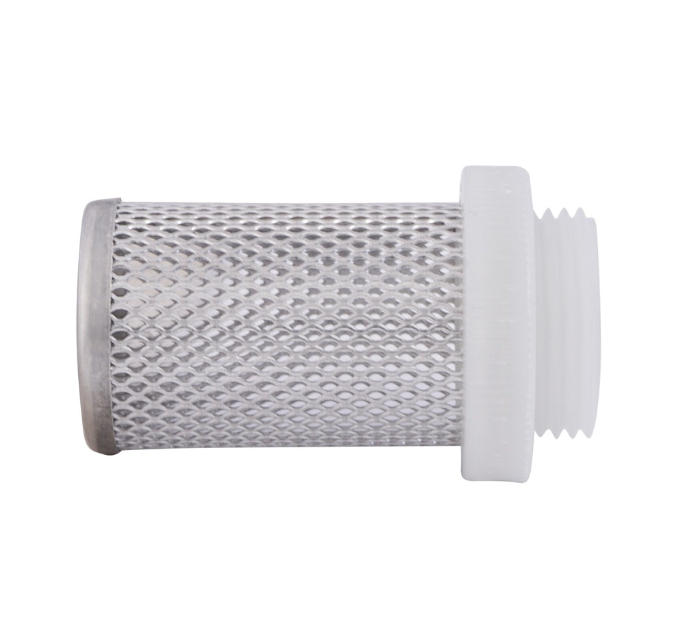 G2'' Stainless steel/Plastic Suction Strainer 1 mm Mesh [2 Pieces]
