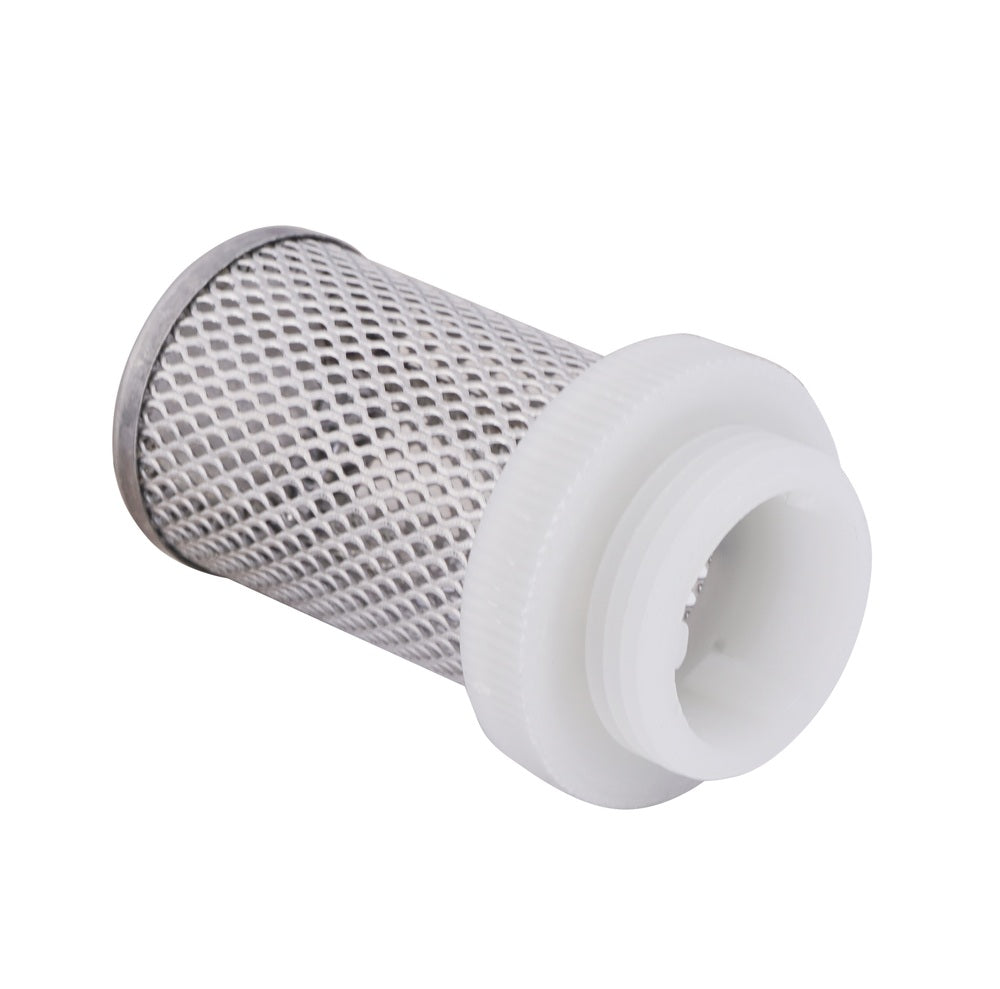 G2'' Stainless steel/Plastic Suction Strainer 1 mm Mesh [2 Pieces]