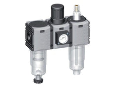 FRL 3-Part G1/4'' 800 l/min 0.5-10.0bar/7-145psi Semi-Auto Metal Futura 0