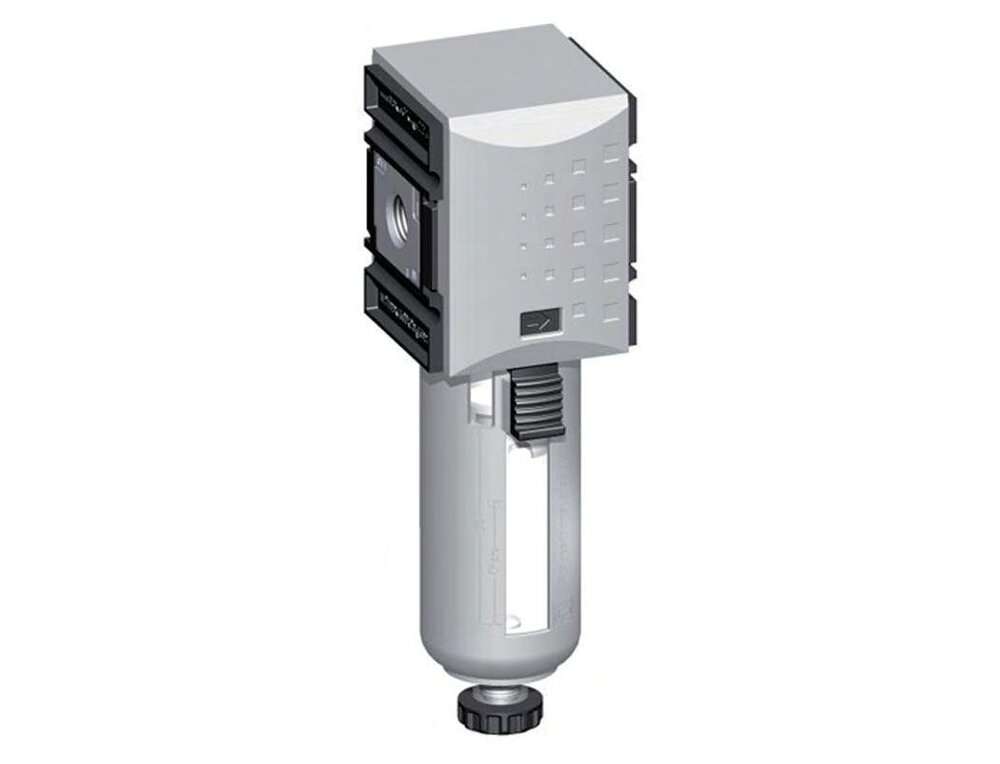 Filter 5microns G1/4'' 2200 l/min Auto Metal Futura 1