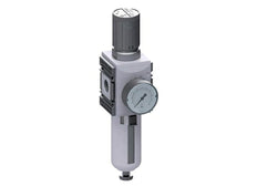 Filter-Regulator G3/8'' 4500 l/min 0.5-8.0bar/7-116psi Semi-Auto Metal Futura 2