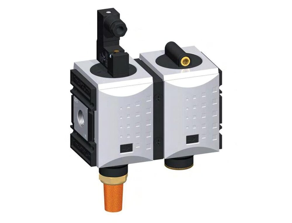 Soft-start Valve G3/8 24VDC 3400 l/min Futura 2