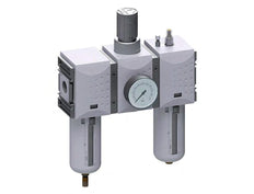 FRL 3-Part G3/4'' 12000 l/min 0.5-16.0bar/7-232psi Semi-Auto Polycarbonate Futura 4
