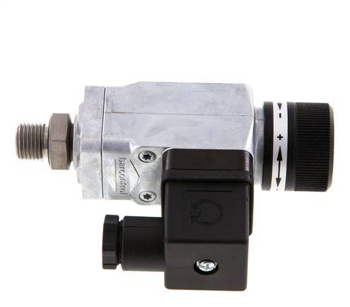 Pressostat SPDT 10 à 80 bar en zinc moulé G1/4'' 250VAC Connecteur DIN-A
