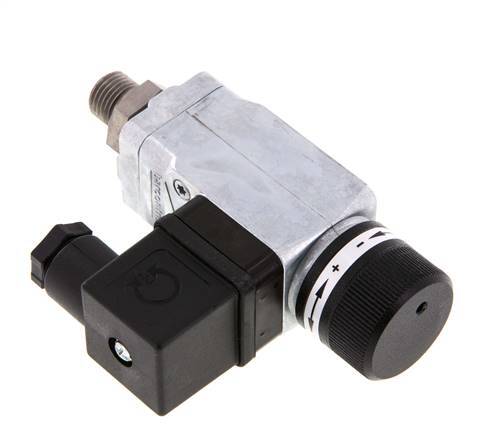 Pressostat SPDT 10 à 80 bar en zinc moulé G1/4'' 250VAC Connecteur DIN-A