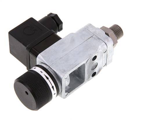 Pressostat SPDT 10 à 80 bar en zinc moulé G1/4'' 250VAC Connecteur DIN-A