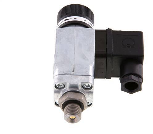 Pressostat SPDT 10 à 80 bar en zinc moulé G1/4'' 250VAC Connecteur DIN-A