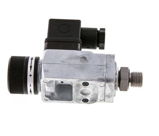 Pressostat SPDT 10 à 120 bar en zinc moulé G1/4'' 250VAC Connecteur DIN-A