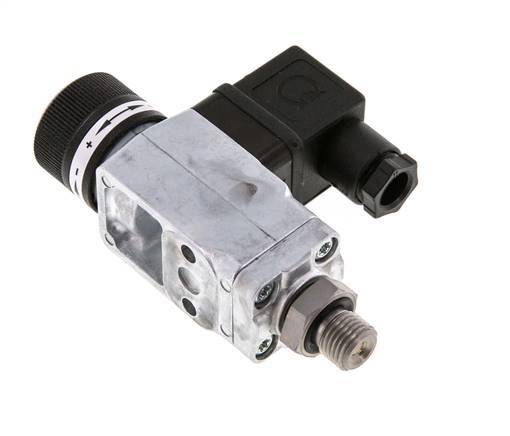 Pressostat SPDT 10 à 120 bar en zinc moulé G1/4'' 250VAC Connecteur DIN-A