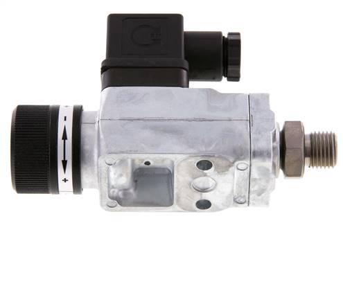 Pressostat SPDT 20 à 250 bar en zinc moulé G1/4'' 250VAC Connecteur DIN-A