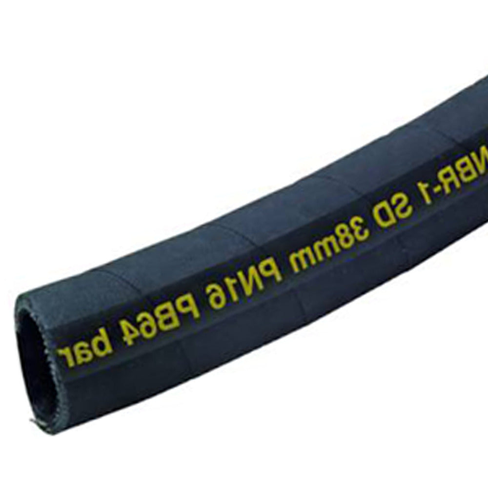 Custom-Parker NBR Oil and fuel pressure and suction hose 38 mm (ID) 40 m