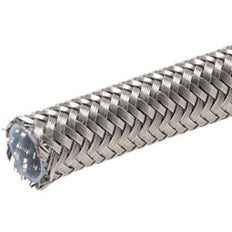 Tuyau personnalisé en téflon résistant aux produits chimiques avec tresse en acier 25,6 mm (ID) 10 m