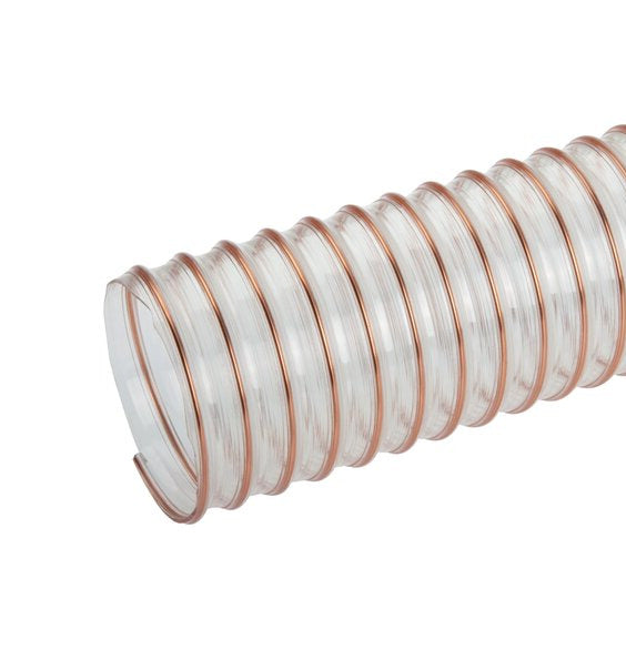 Antistatic PUR pressure and suction hose 80 mm (ID) 56 mm (BR) 10 m