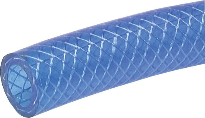 Tuyau à liquide universel en PVC 13,2x19,8 mm 10 m Couleur bleue qualité alimentaire