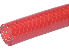 Tuyau à liquide universel en PVC 9x15 mm 25 m Couleur rouge qualité alimentaire