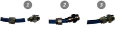 8/6 mm x G1/2'' Female Straight Push-on Fitting [2 Pieces]