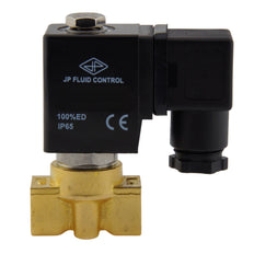 Electrovanne HP-DA 1/4'' Laiton PTFE 4-100bar 120V AC
