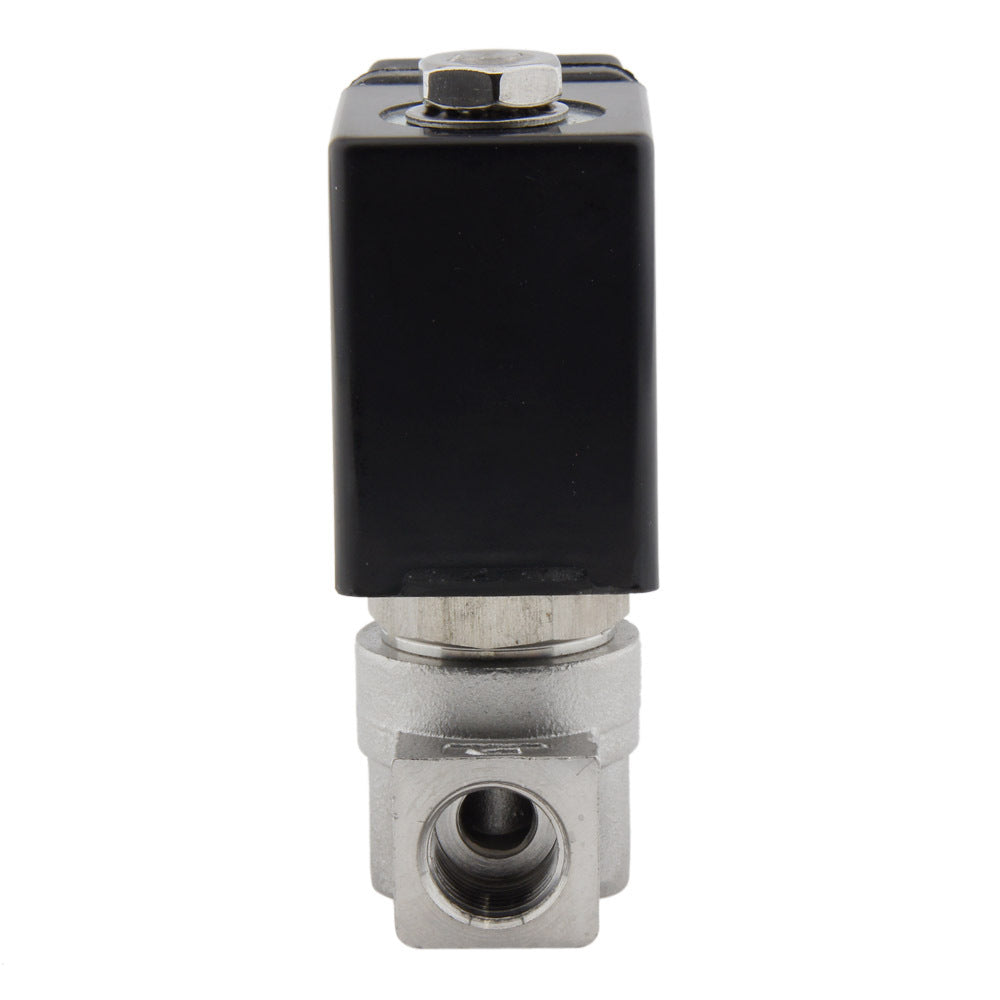 Solenoid Valve HP-DA 1/4'' Stainless Steel FKM 0-75bar 12V DC