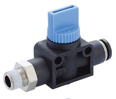 R1/8" - 6mm2-Way Shut-Off Hand Valve