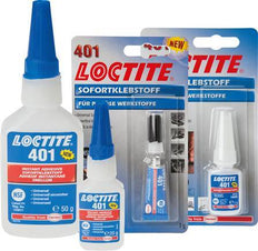 Loctite Instant Adhesive 500ml Transparent 3-11s Curing Time Metal, Plastic And Rubber Surfaces