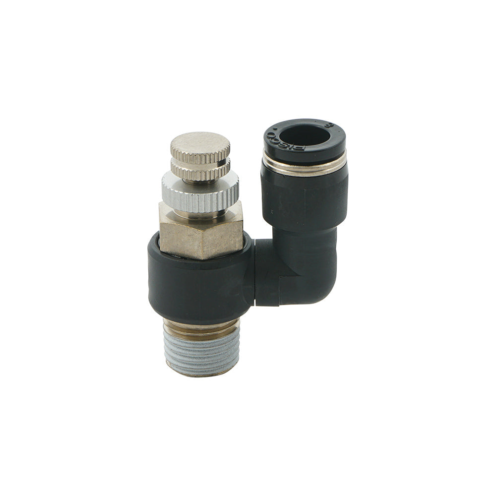 5/16" - R3/8" Rotatable Pneumatic Needle Valve