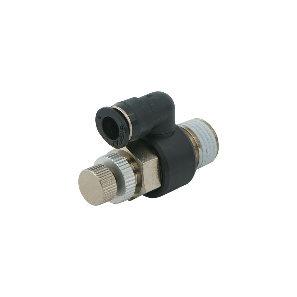 12mm - R1/2" Meter-In Rotatable Flow Control Valve