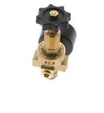 Reducteur de pression eau et air laiton G1/4'' 2.5 l/min 0.5-16 bar/7-232psi