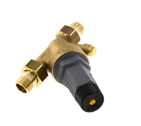 Water Pressure Reducer Brass R3/4'' 56 l/min 1.5-6 bar/22-87psi Drinking Water
