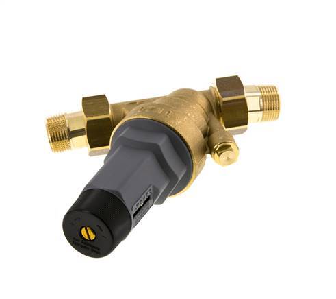 Water Pressure Reducer Brass R3/4'' 56 l/min 1.5-6 bar/22-87psi Drinking Water
