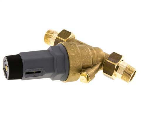 Water Pressure Reducer Brass R3/4'' 56 l/min 1.5-6 bar/22-87psi Drinking Water