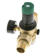 Réducteur De Pression De Filtre Laiton R1'' 97 L/Min 1.5-6 Bar/22-87Psi Eau Potable