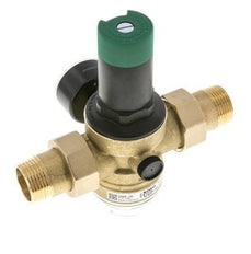 Réducteur De Pression De Filtre Laiton R1'' 97 L/Min 1.5-6 Bar/22-87Psi Eau Potable