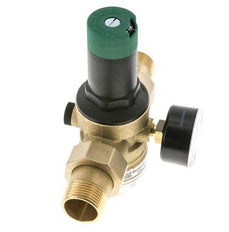 Réducteur De Pression De Filtre Laiton R1'' 97 L/Min 1.5-6 Bar/22-87Psi Eau Potable