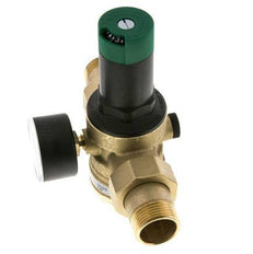 Réducteur De Pression De Filtre Laiton R1'' 97 L/Min 1.5-6 Bar/22-87Psi Eau Potable