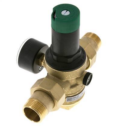 Réducteur De Pression De Filtre Laiton R1'' 97 L/Min 1.5-6 Bar/22-87Psi Eau Potable
