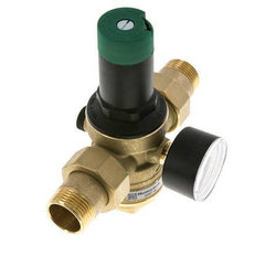 Réducteur De Pression De Filtre Laiton R1'' 97 L/Min 1.5-6 Bar/22-87Psi Eau Potable
