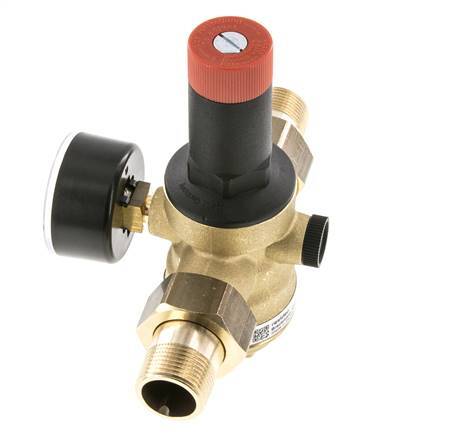 Filtre Réducteur de Pression Laiton R3/4'' 52 l/min 1.5-12 bar/22-174psi Eau Potable