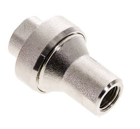 Inline Pressure Reducer 5bar/72psi Nickel-plated Brass G1/4'' 10 l/min