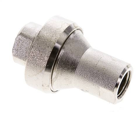 Réducteur de pression en ligne 6bar/87psi Laiton nickelé G1/4'' 10 l/min