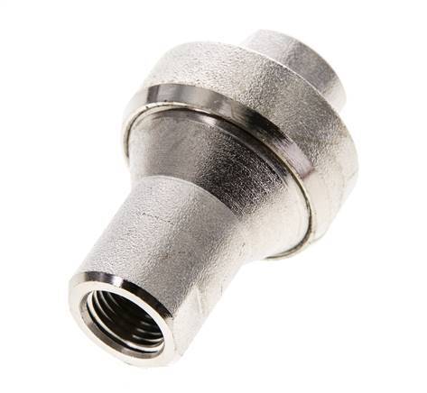 Réducteur de pression en ligne 6bar/87psi Laiton nickelé G1/4'' 10 l/min